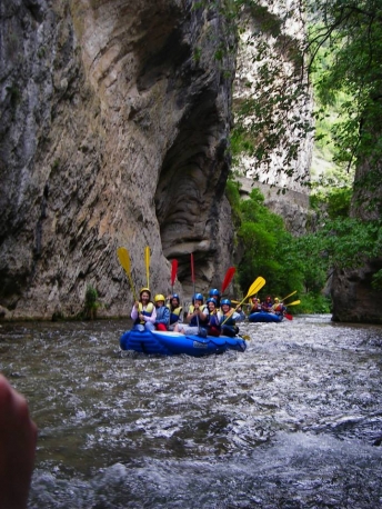 Rafting e tiro con l'arco con A.S. Gaia