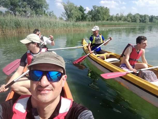 Canoa e aperitivo con TourinCanoa Club