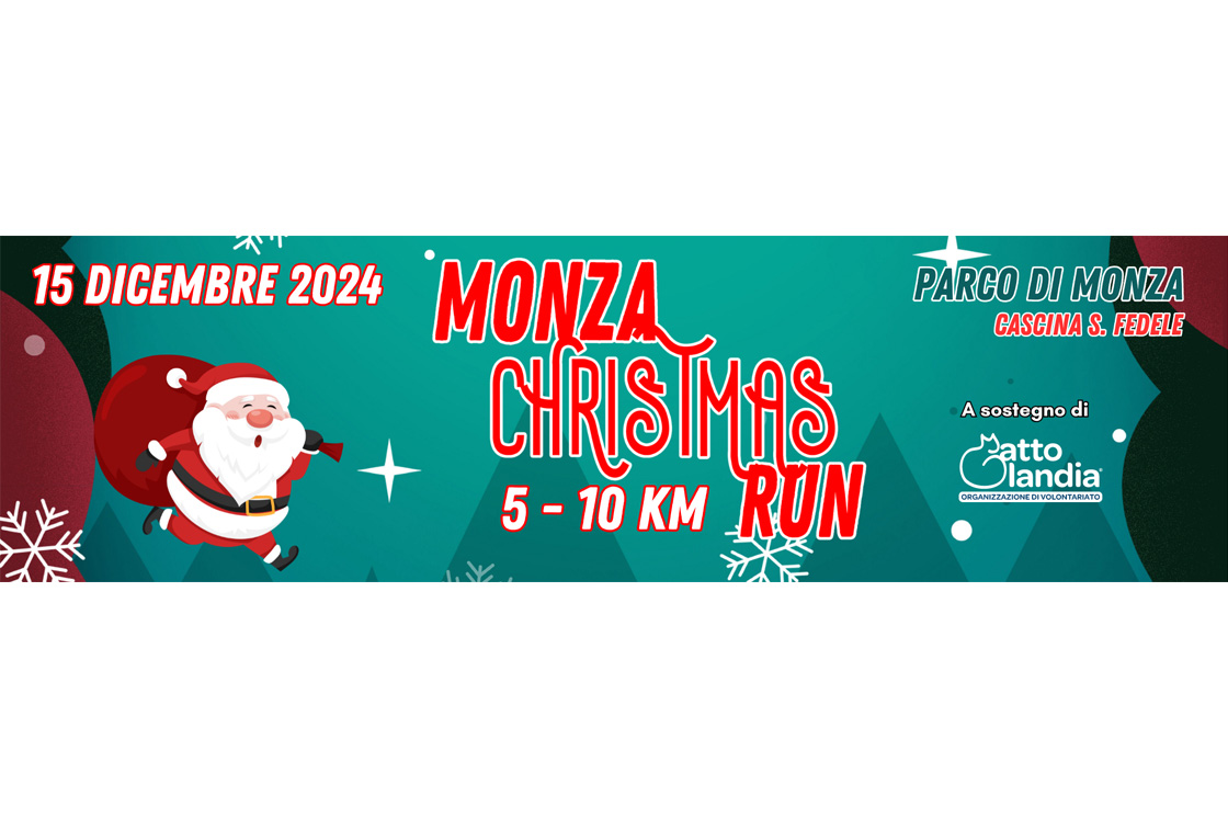 Monza Christmas Run 2024: un Natale tra sport e divertimento